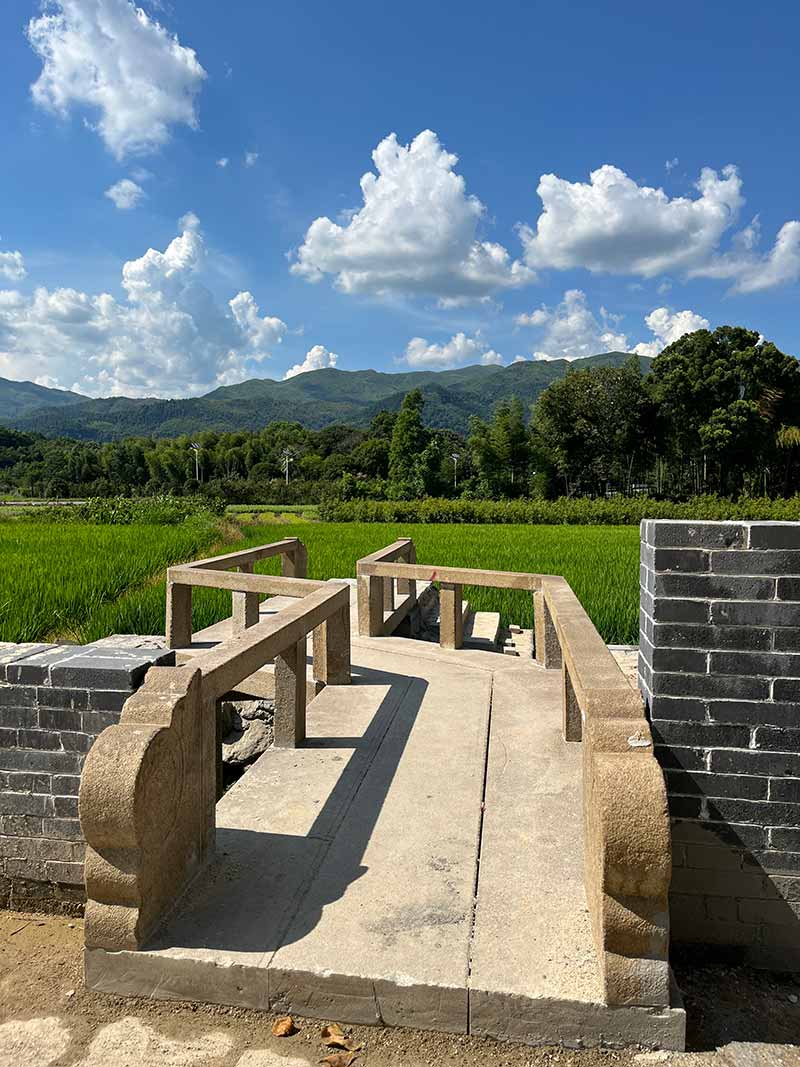 泰州花岗岩仿古石材景区使用案例