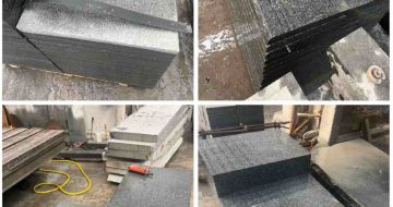 泰州 芝麻黑地铺石材