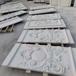 泰州 芝麻白干挂雕花板