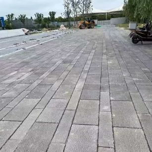 泰州仿古石铺装效果