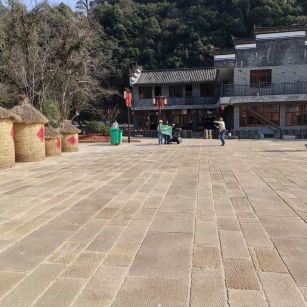 泰州仿古石铺装效果