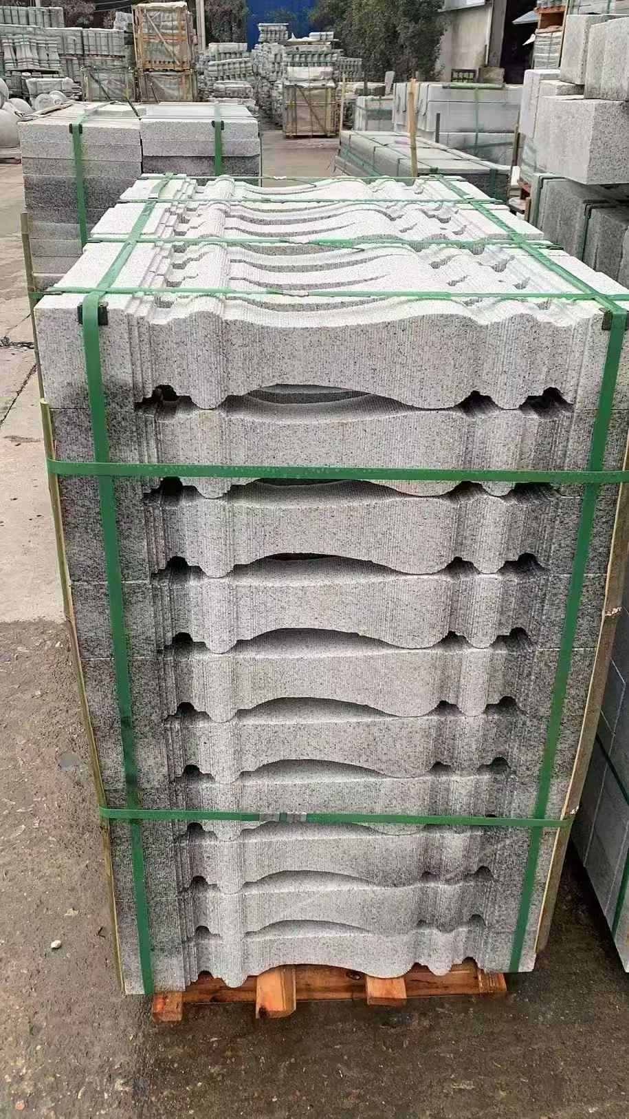 泰州 芝麻白方形拉丝面，栏杆花瓶柱