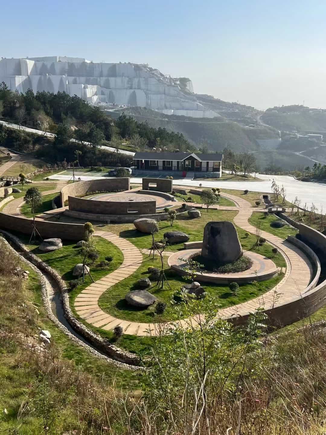 泰州仿古石铺装整体效果