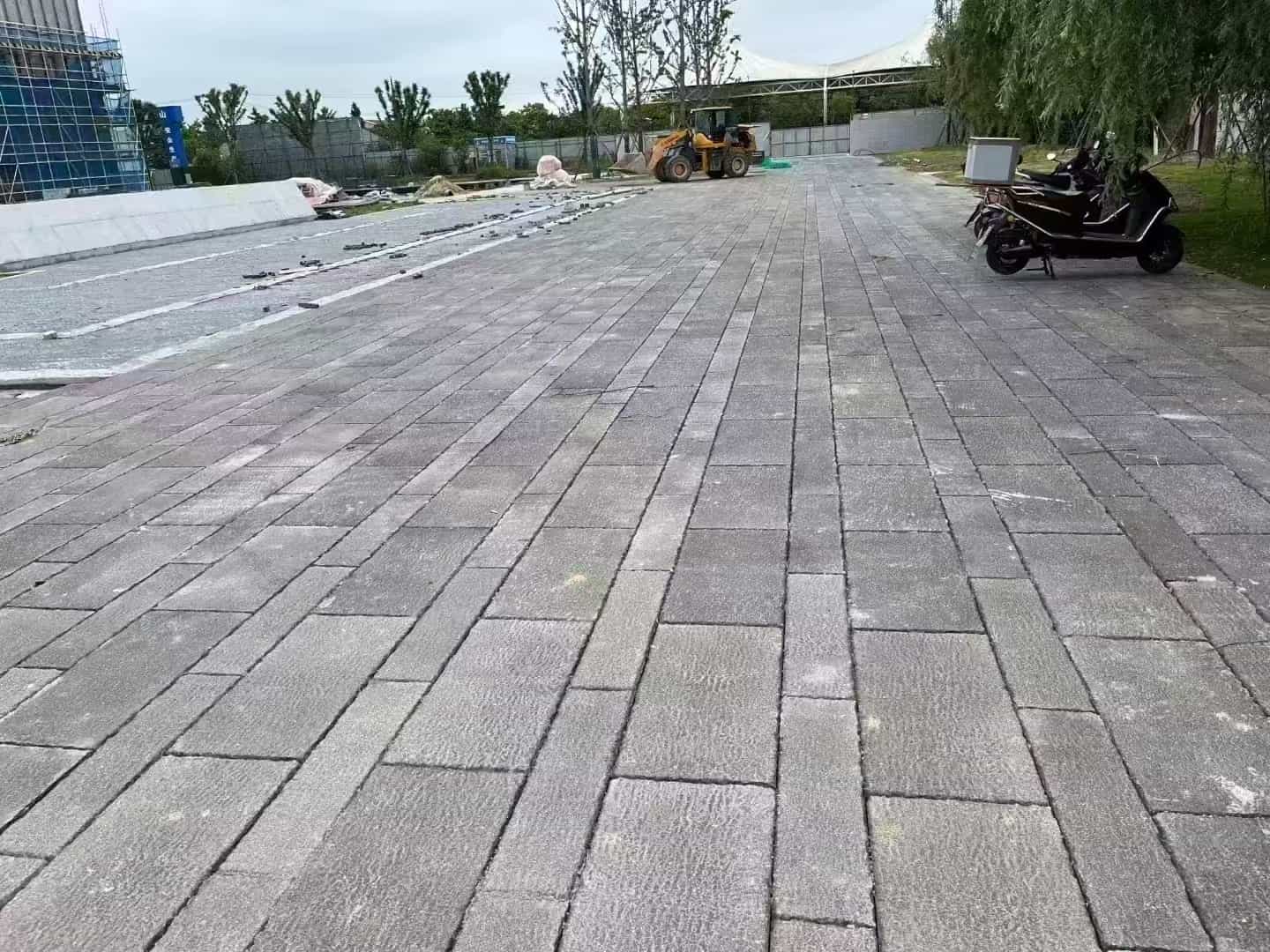 泰州仿古石铺装效果