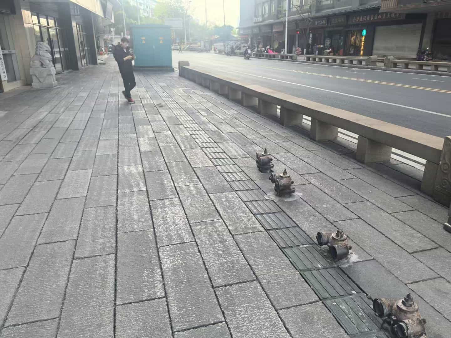 泰州仿古石铺装效果