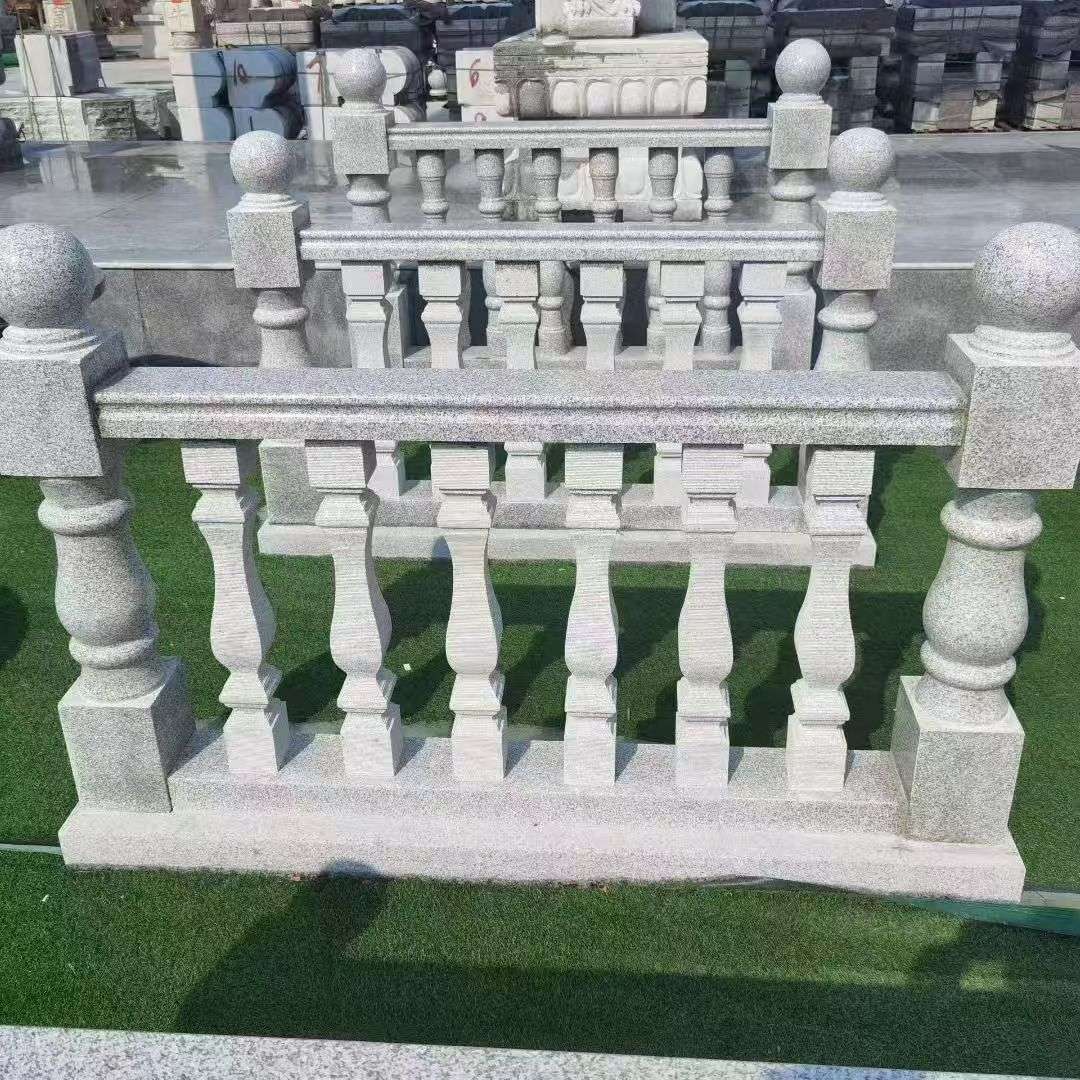 泰州 别墅石材栏杆特写